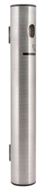 Securit wandasbak, van RVS, zilver