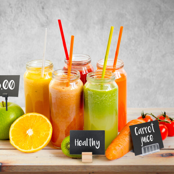 Securit houder SPIKE voor tafelkrijtbordjes, kunststof, zwart