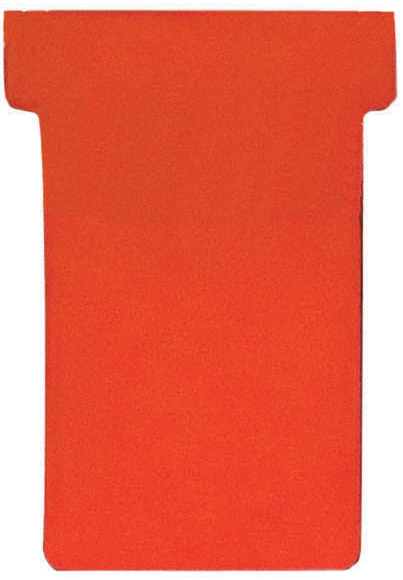 FRANKEN T-kaarten, grootte 2 / 48 x 84 mm, rood