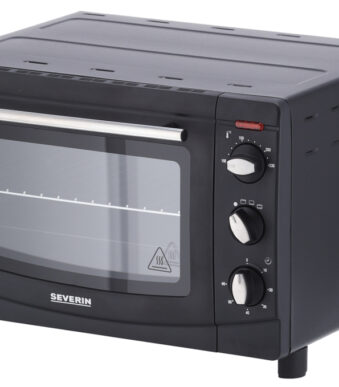 Severin oventoaster TO 2067, zwart/zilver
