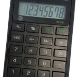 Zonnecelmuurrekenmachine met 8 cijfers en LCD-scherm