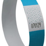 AVERY evenement-/toegangs-polsbandjes, 256 x 19 mm, neonblauw