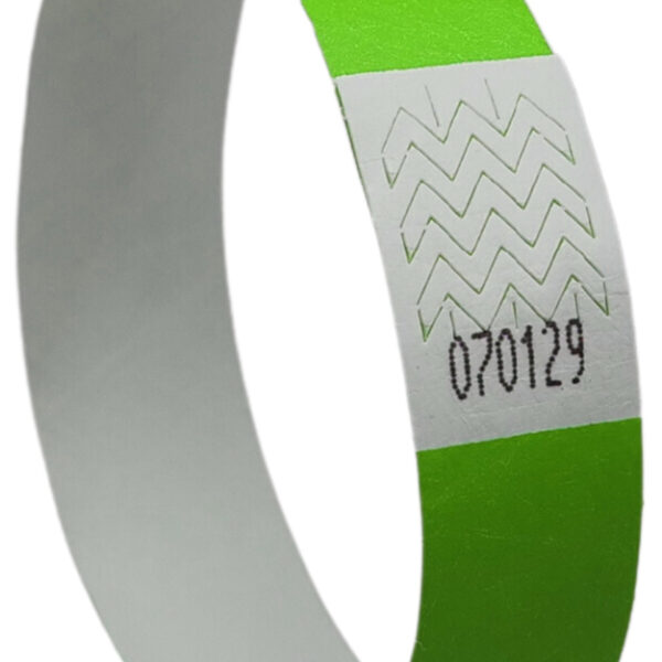 AVERY evenement-/toegangs-polsbandjes, 256 x 19 mm, neongroen