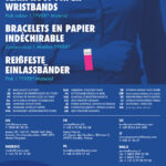 AVERY evenement-/toegangs-polsbandjes, 256 x 19 mm, neonroze