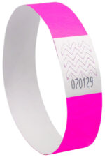 AVERY evenement-/toegangs-polsbandjes, 256 x 19 mm, neonroze