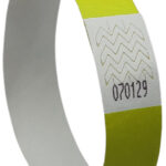 AVERY evenement-/toegangs-polsbandjes, 256 x 19 mm, neongeel