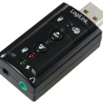 USB 2.0 audio-adapter met 7.1 surroundgeluid
