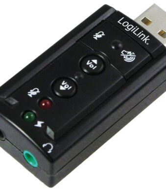 USB 2.0 audio-adapter met 7.1 surroundgeluid