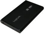 LogiLink 2,5 inch SATA harde schijfbehuizing, USB 3.0, zwart