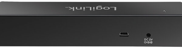 LogiLink USB 2.0 hub voor wandmontage, 7 aansluitingen, metalen behuizing