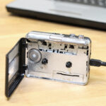 LogiLink Walkman met converter functie, zwart/zilver.