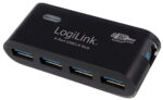 LogiLink USB 3.0 Hub snelheid met voeding, 4 poorten