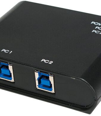 USB 3.0 Delingsschakelaar voor 2 computers op 1 USB-apparaat