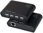 USB 2.0 verlengset met 4-poorts USB-hub