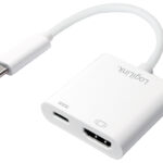 USB-C naar HDMI lader-adapter, wit