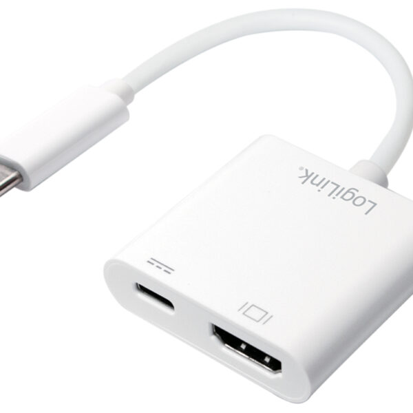 USB-C naar HDMI lader-adapter, wit