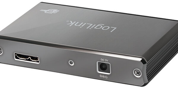 LogiLink USB 3.0-hub met voeding, 4 poorten, aluminium behuizing