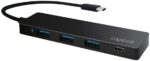 LogiLink Platte USB 3.0-hub met USB-C 3.1 Gen1-aansluiting