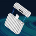 LogiLink Externes SSD-behuizing, USB-C - PCIe NVMe, zilver