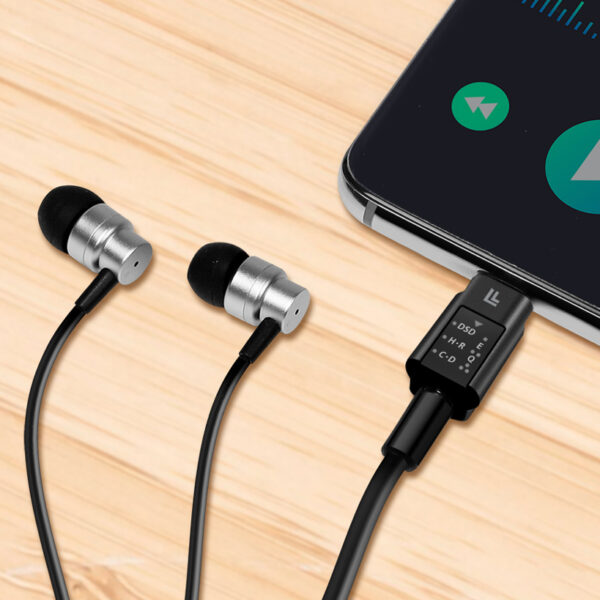 LogiLink DAC Audio-Adapter met EQ, USB-C - 3,5 mm bus