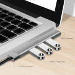 LogiLink USB 3.0 Ultraslim-Hub, 4-poorts, aluminiumbehuizing