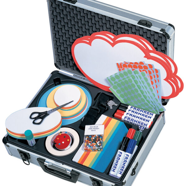 FRANKEN presentatiekoffer/moderatiekoffer COMPACT, 2.100 delig, aluminium