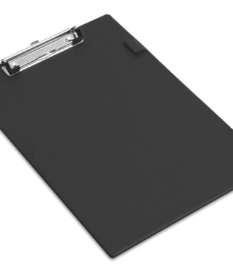 RAPESCO klembord standaard, A4, PVC-folielaag, zwart
