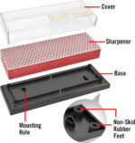 DMT diamantslijpsteen, fijn, (B)152 x (D)51 x (H)19 mm