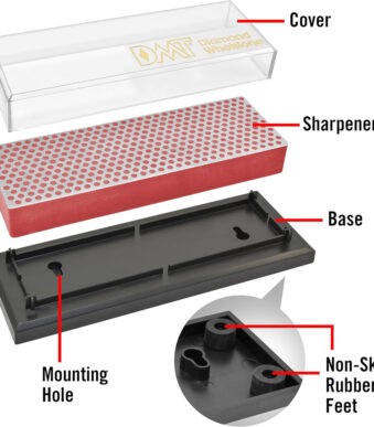 DMT diamantslijpsteen, fijn, (B)152 x (D)51 x (H)19 mm