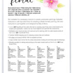 Tombow Watercoloring-set ´Floral´, 11-delig