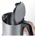 Severin Waterkoker 1,7 liter, RVS/zwart