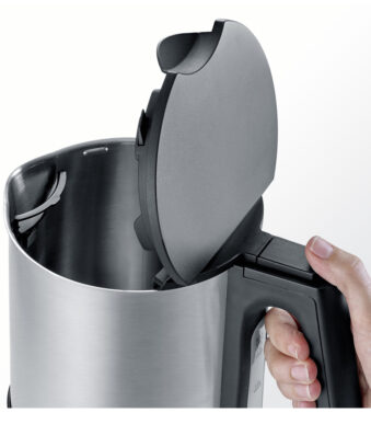 Severin Waterkoker 1,7 liter, RVS/zwart