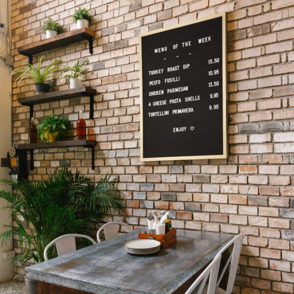 Securit wandbord 'LETTER BOARD', 600 x 800 mm