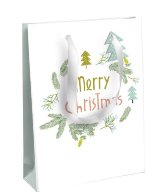 Clairefontaine kerstzakje 'Sneeuw', klein