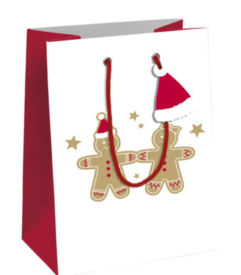 Clairefontaine kerstcadeauzakje 'Peperkoek', klein.