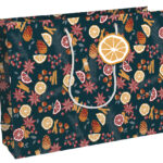 Clairefontaine citrusprentcadeauzak, groot