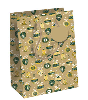 Clairefontaine kerstcadeauzakje 'Forest', klein