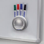 FRANKEN stifthouder voor 4 schrijfstiften, incl. bordwisser