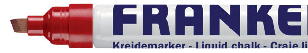 FRANKEN krijtmarker, lijndikte: 2-5 mm, rood