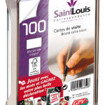 GPV visitekaartjes-box, van plexiglas, 82 x 128 mm