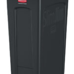 Rubbermaid afvalbak Slim Jim met ventilatiekanalen