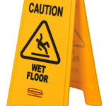 Rubbermaid waarschuwingsbord ´Caution Wet Floor´