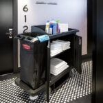 Rubbermaid hotelwagen, groot
