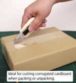 NT Cutter ZL-1P, kunststof-behuizing, 18 mm mesblad, ivoor