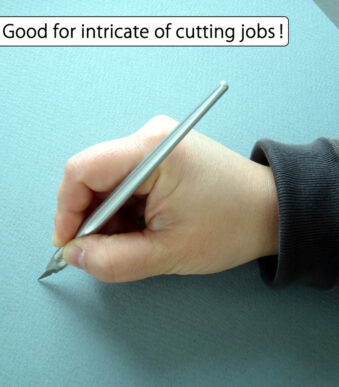 NT Cutter scalpel D-400GP, metaal, zilver