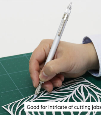 NT Cutter grafische cutter D-1000P, aluminium, zilver