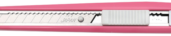 NT Cutter A-301RP, kunststof-behuizing, 9 mm mesblad, roze