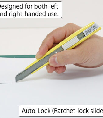 NT Cutter A-301RP, kunststof-behuizing, 9 mm mesblad, roze