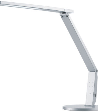Hansa LED-bureaulamp Vario Plus, zilver
