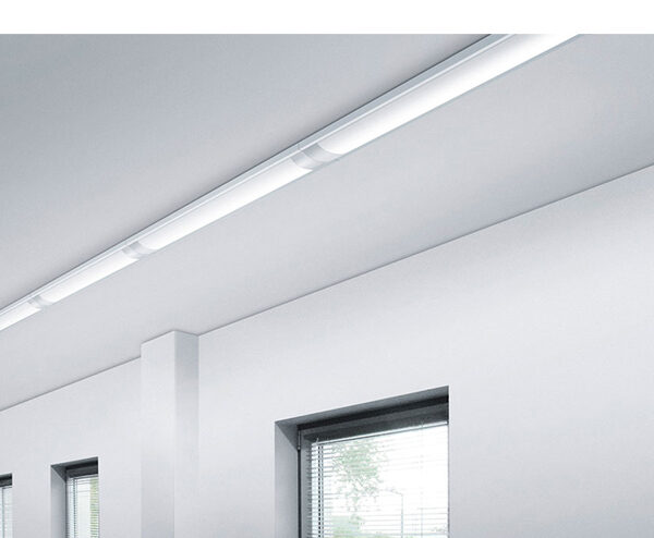 Hansa LED-plafondlamp 40-124, lichtgrijs